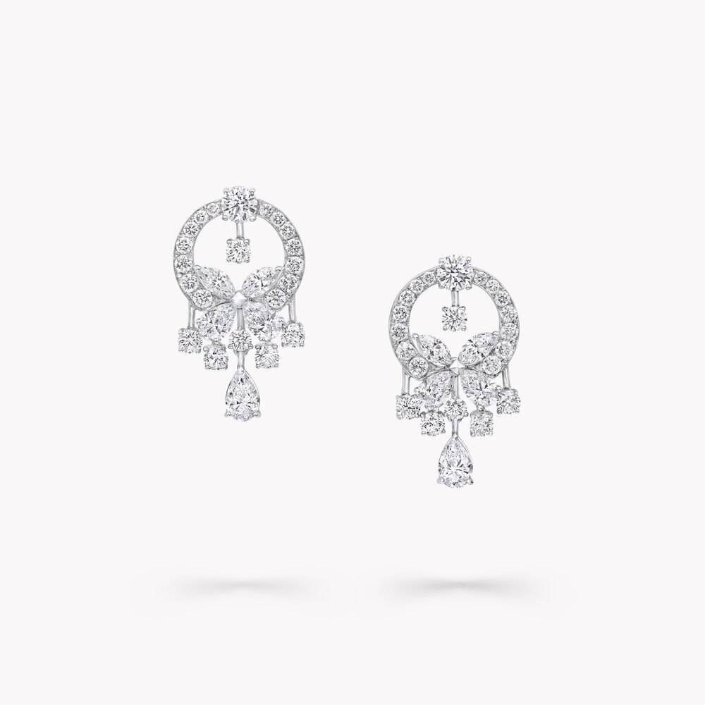 Classic Butterfly Diamond Petite Earrings